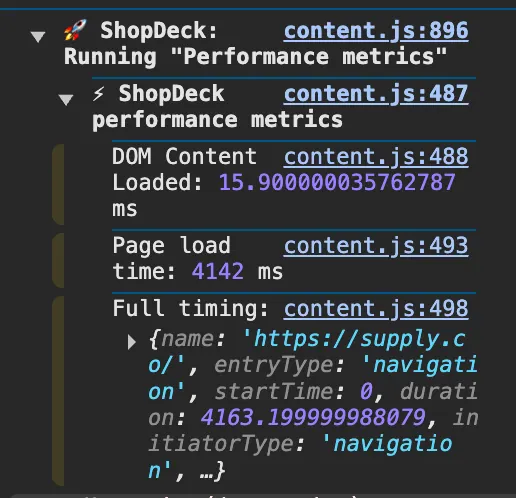 ShopDeck: Core Web Vitals